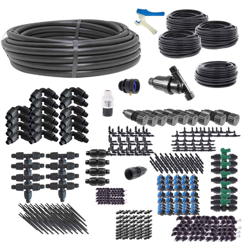 Drip Depot Drip Irrigation Kit for Raised Bed Gardening - Kit Size : Premium Kit Size Premium